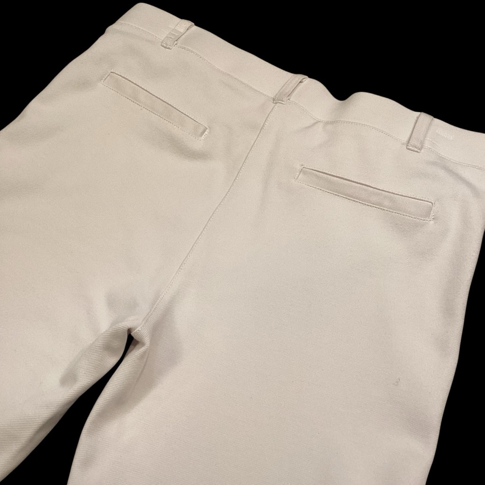 Betabrand Dress Yoga Pant White Straight Size Medium Petite W0076 - Picture 9 of 12